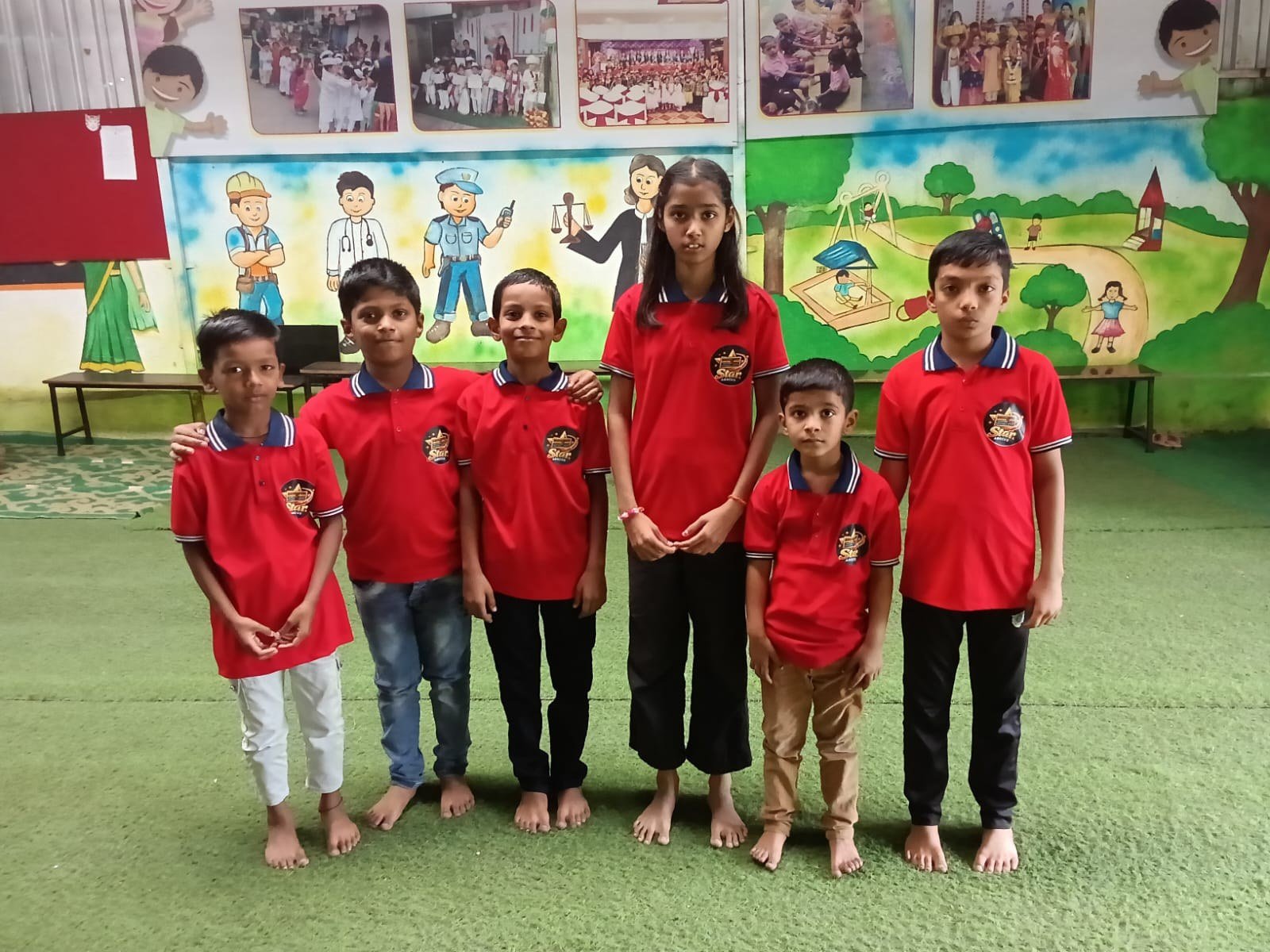 Star Abacus students in the classroom