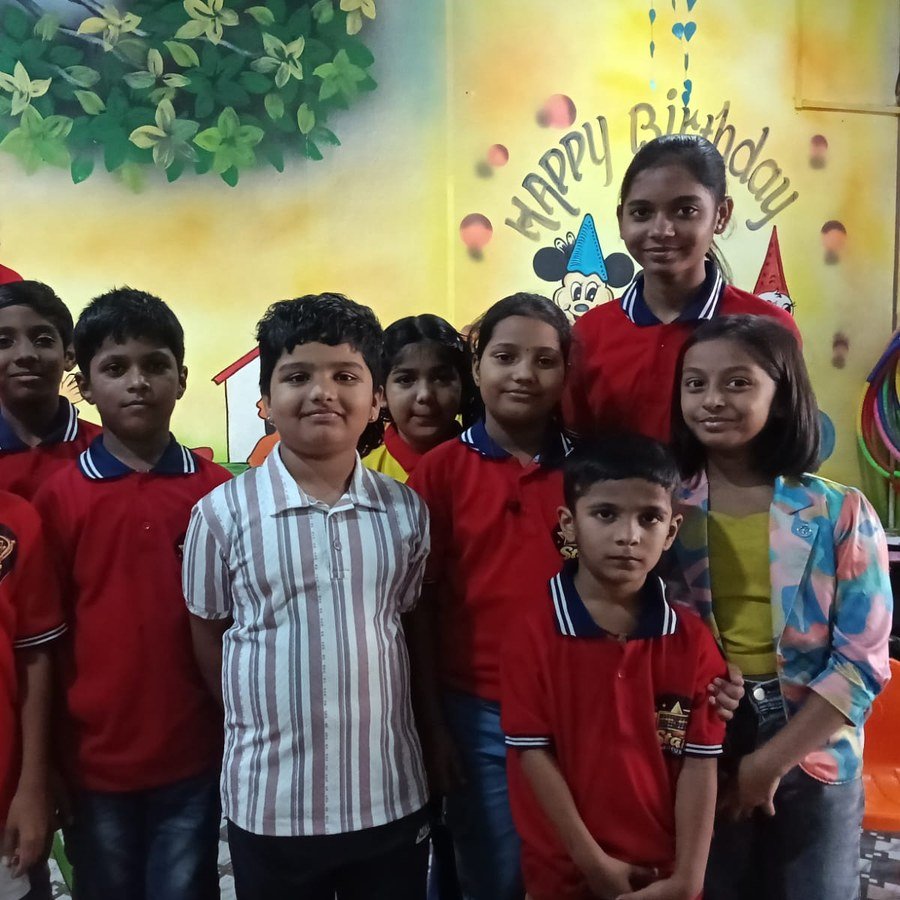 Star Abacus students together after class